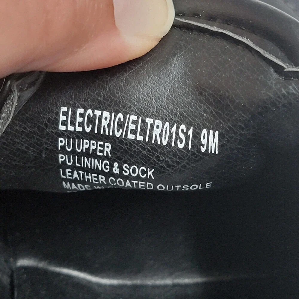 Steve Madden Electric Slip On Quilted Sneakers Black Women's Size 9 - Picture 5 of 6